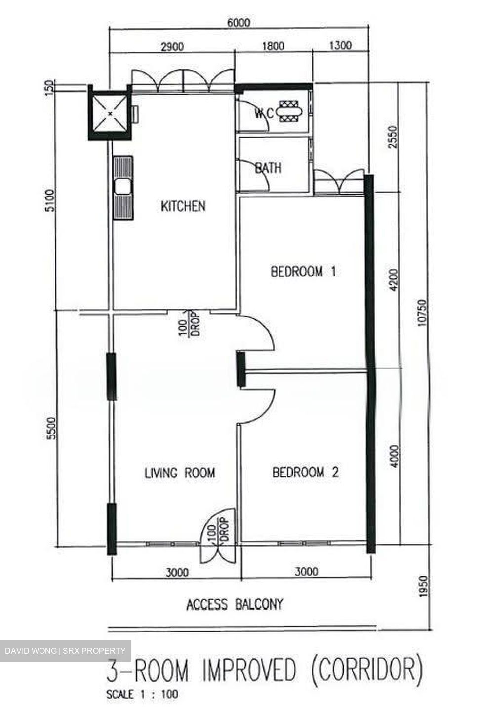Blk 167 Stirling Road (Queenstown), HDB 3 Rooms #617721281
